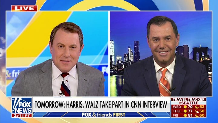 Joe Concha: Why can't Kamala Harris do a sit-down interview by herself?