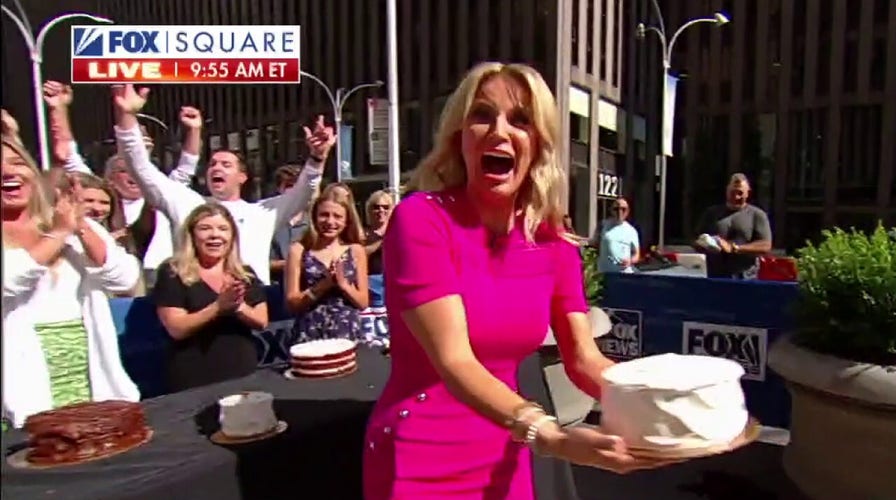 TikTok cake flipping family shows 'Fox & Friends' hosts how it's done