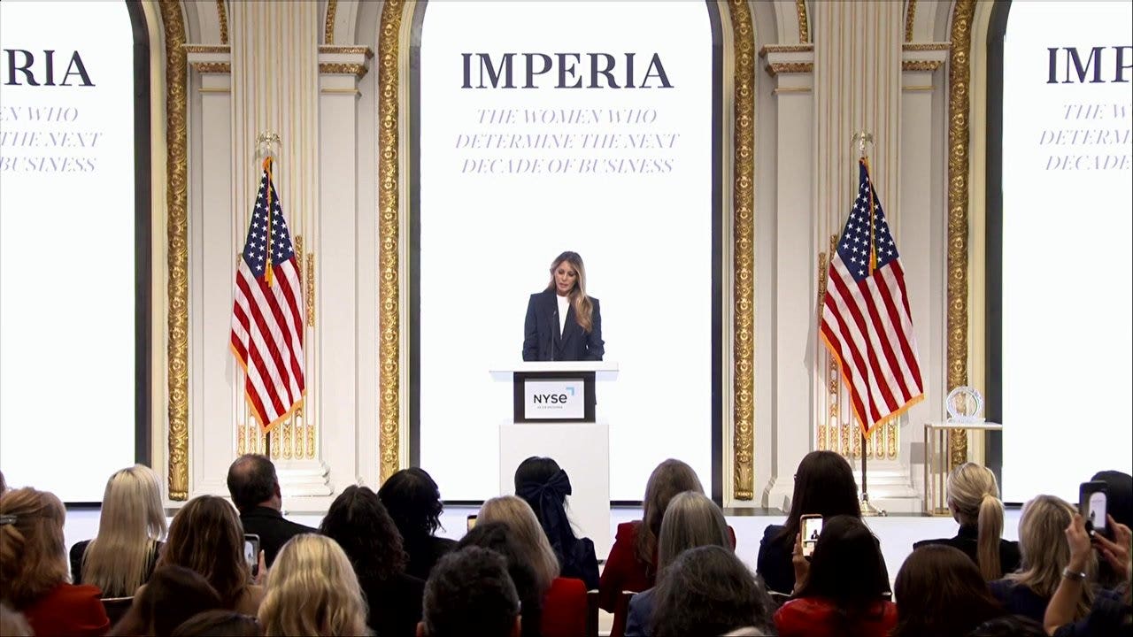 foxnews.com - Robert McGreevy - Melania Trump reveals 'the world's biggest untapped economic force' to kick off landmark NYSE summit