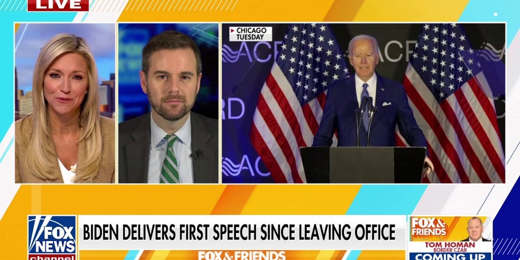 'Not a pretty sight': Guy Benson reacts to Biden's first appearance since leaving WH