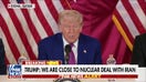 Trump says US 'getting close' to reaching nuclear deal with Iran