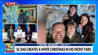 South Carolina father creates winter wonderland in his front yard - Fox News