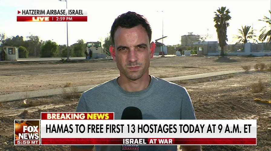 First 13 hostages set to be released as temporary Israel-Hamas cease-fire is in effect