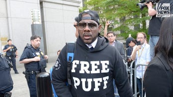 Diddy's friend, Charlucci Finney, speaks with reporters outside New York City courthouse