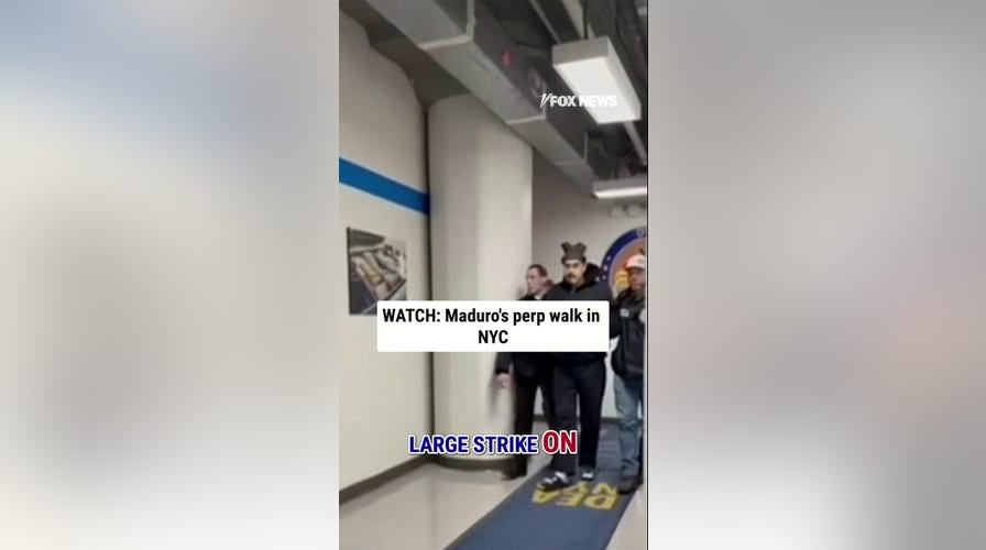 WATCH: Maduro's perp walk in NYC