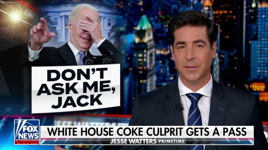  Jesse Watters: The media is covering for the White House in cocaine scandal