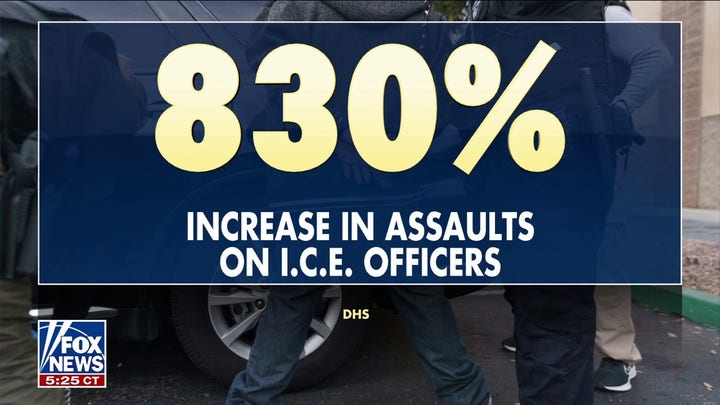 BREAKING: Photos show ICE agent's injury during attempted arrest as assaults soar