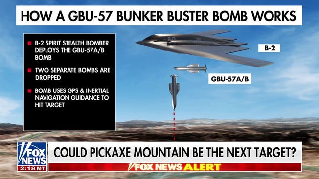 GBU-57 bunker buster bomb could target Iran's nuclear site