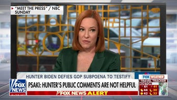 Jen Psaki says Hunter Biden's public comments are 'not helpful'