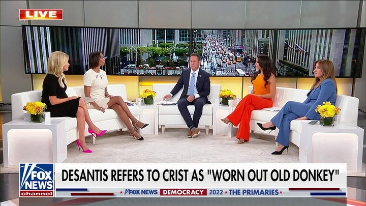 'Outnumbered' on Ron DeSantis clashing with gubernatorial opponent Charlie Crist