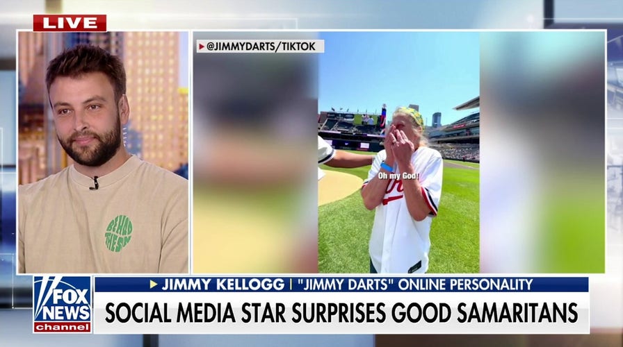 Social media star goes viral for his generous spirit