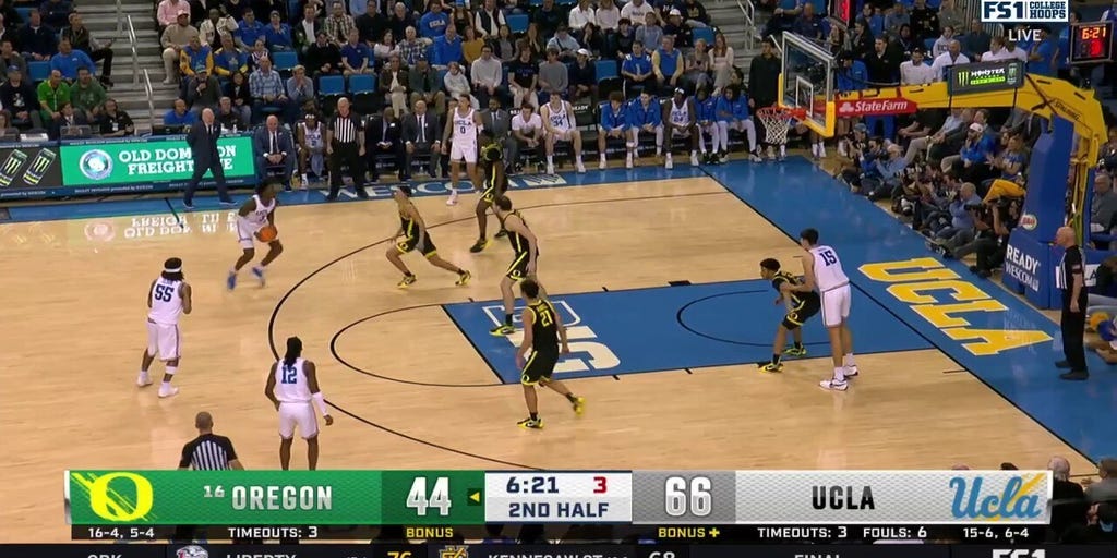 Eric Dailey Jr. drains turnaround 3-pointer, extending UCLA's lead vs. Oregon