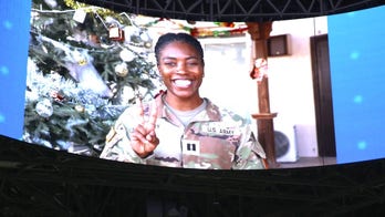 Military surprise at Peach Bowl