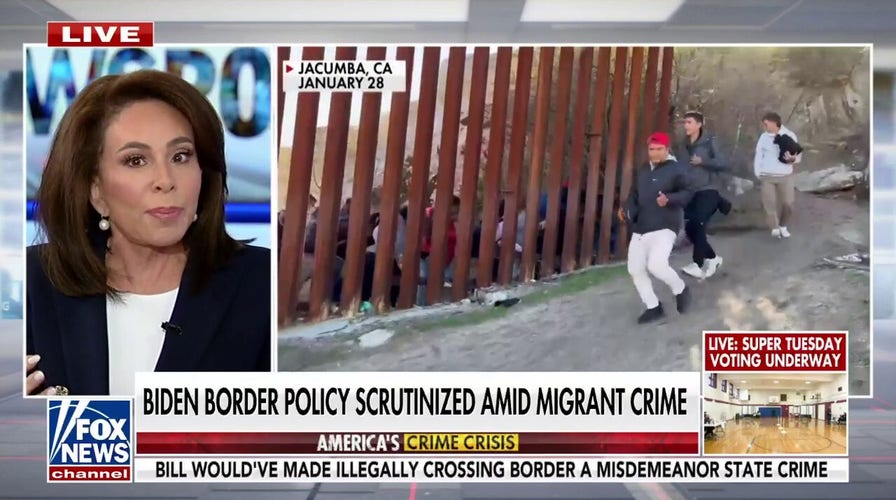 Judge Jeanine: Texas is doing 'everything it can' and now immigration is hitting blue states