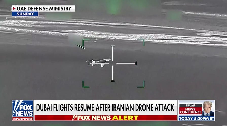 Dubai flights resume connected  constricted  docket   aft  Iranian drone attack