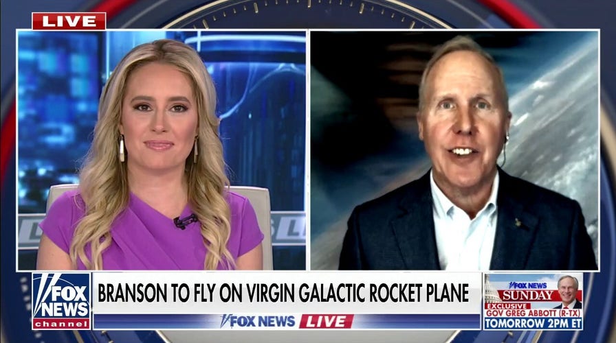 Richard Branson set to fly into space tomorrow on Virgin Galactic flight