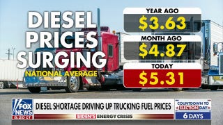 Diesel shortage drives up truck fuel prices  - Fox News