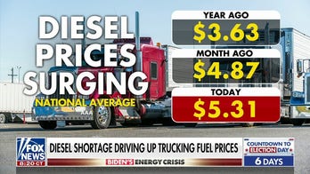 Diesel shortage drives up truck fuel prices 