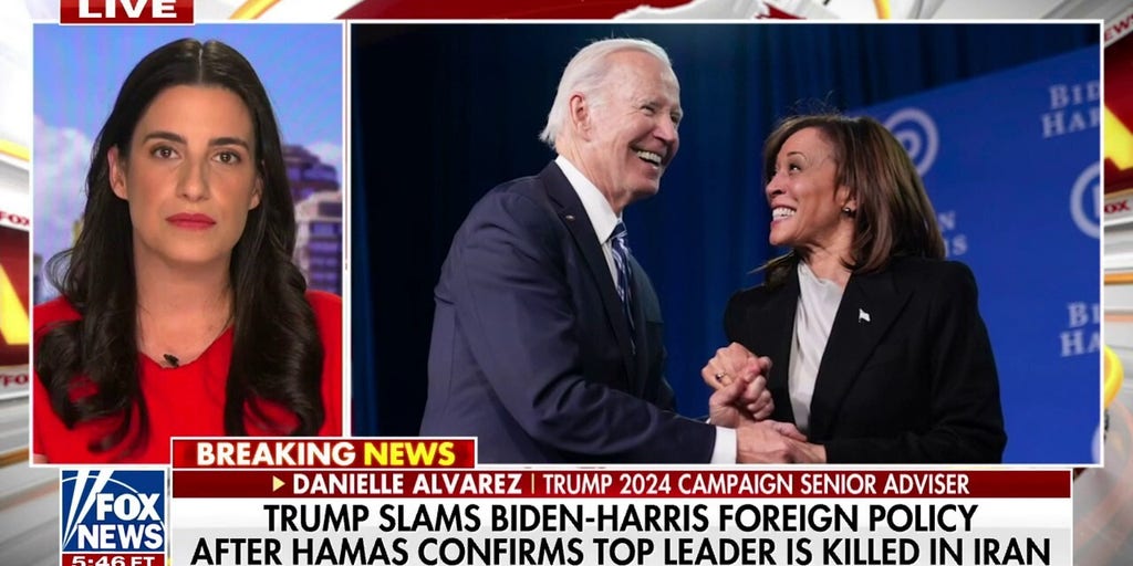 Kamala Harris is at the 'helm' of worldwide instability, Trump campaign warns
