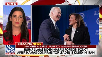 Kamala Harris is at the 'helm' of worldwide instability, Trump campaign warns 