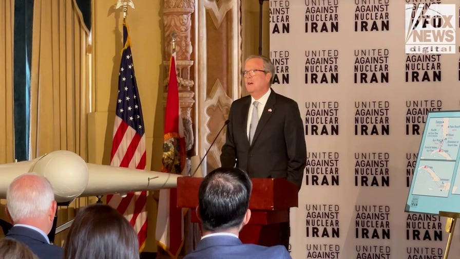 Jeb Bush praises Trump for crippling Iran’s military, while warning of threat posed by drones in Cuba
