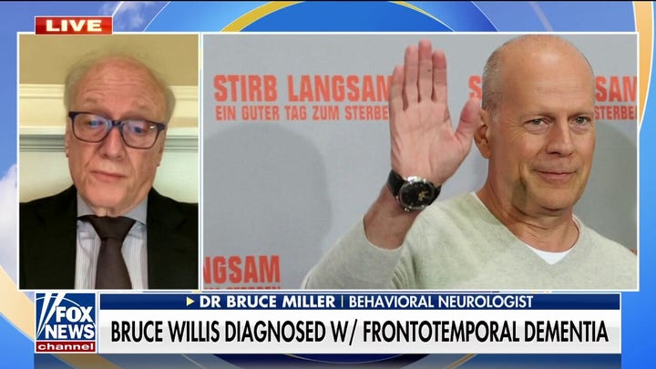 Bruce Willis diagnosed with frontotemporal dementia