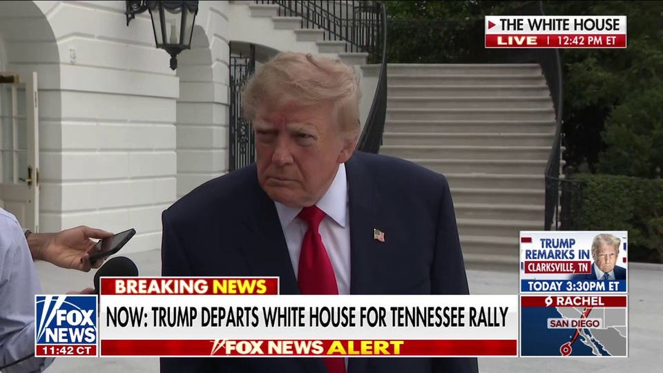 Trump takes questions from reporters on Russia-Ukraine war, midterms, livestream execution