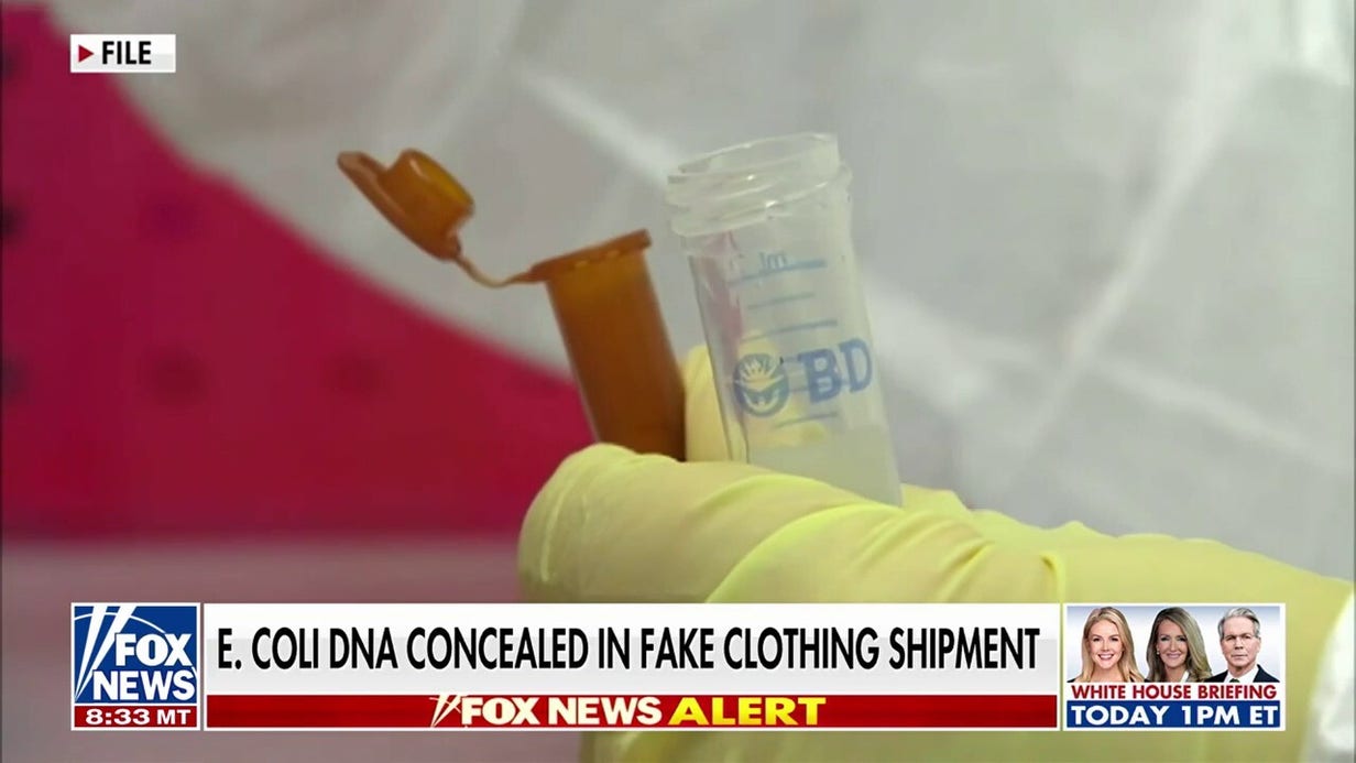 Chinese national sentenced for smuggling E. coli into US