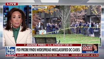  Jeanine Pirro sounds off on DC crime data manipulation controversy