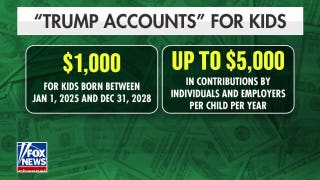 'Trump Accounts' launching for child investment