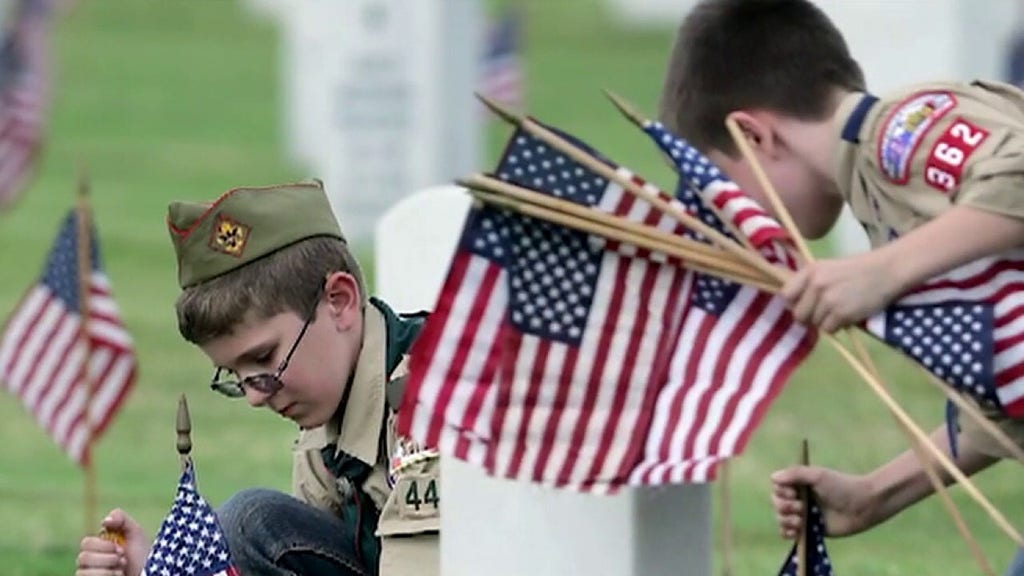 Boy Scouts can’t put American flags on veterans' graves for Memorial Day
