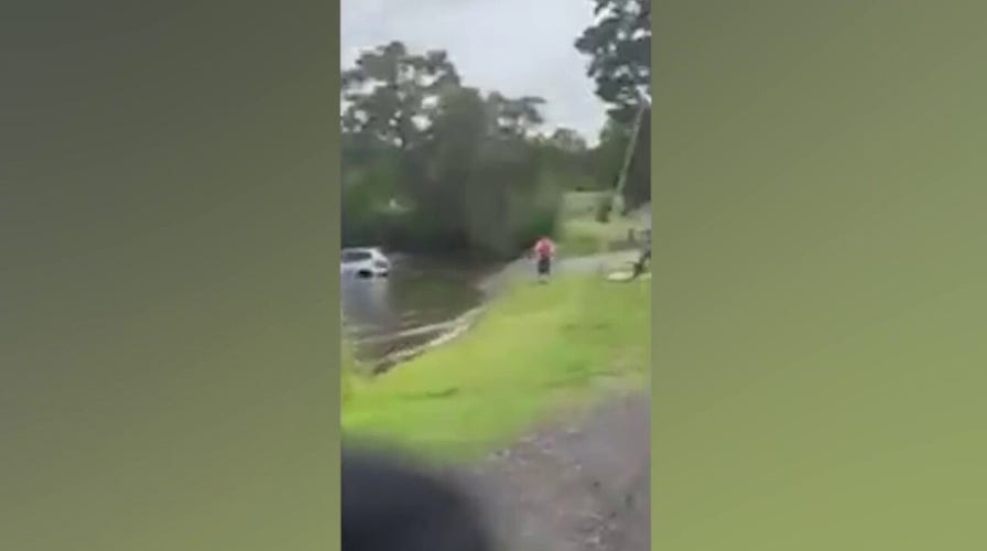 Woman's car sinks in lake as she protests ICE arrests in Massachusetts