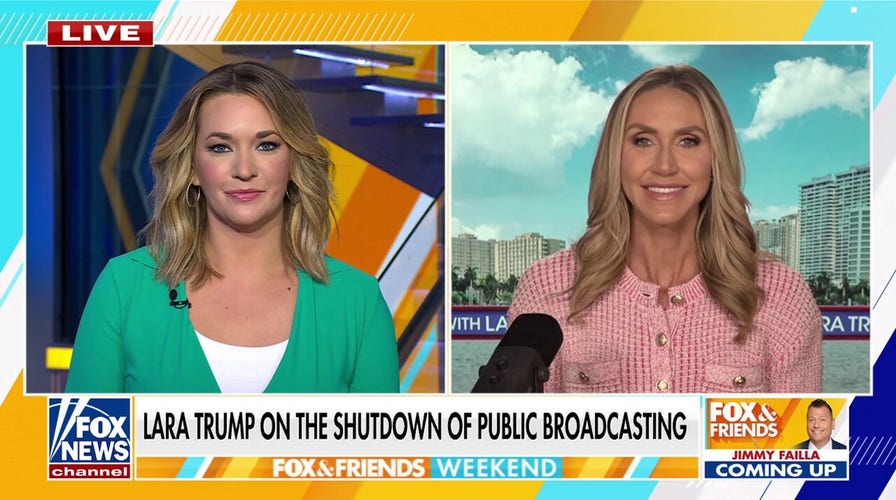 Lara Trump urges ‘level playing field’ in public broadcasting