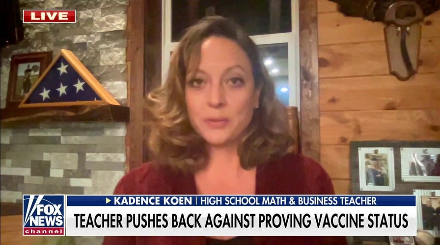 Vaccinated Illinois teacher stands up against proving vaccination status: 'Keep fighting for your kids'