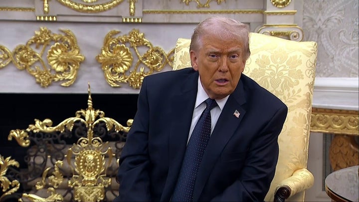 Trump says Israel did not force him into the Iran war