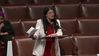 House floor erupts after Republican accuses Rep. Tlaib of Hezbollah ties