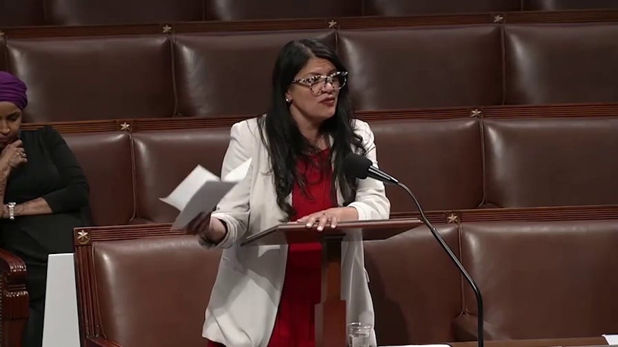 House floor erupts after Republican accuses Rep. Tlaib of Hezbollah ties