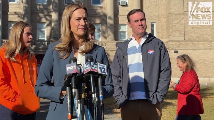 Rep. Mikie Sherrill addresses bomb threats at New Jersey polling locations