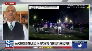 Crowds swarm Virginia police officers in 'street takeover' - Fox News