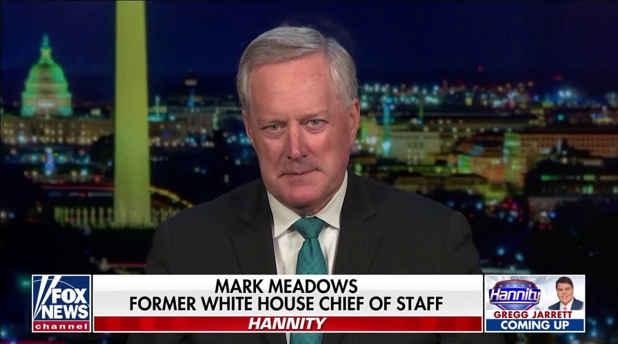 Mark Meadows: Jan. 6 is a 'political operation' run by the Democrats