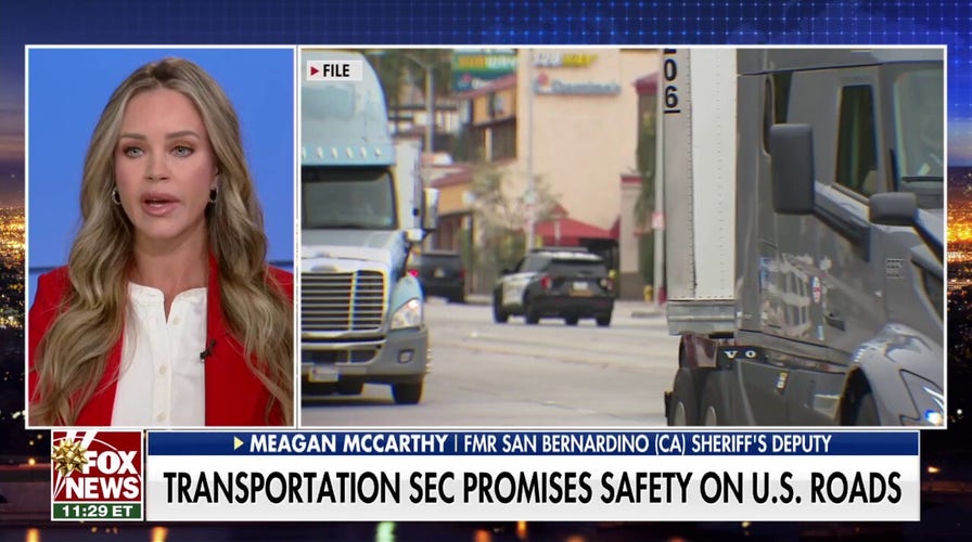 Transportation secretary vows road safety amid migrant trucker backlash