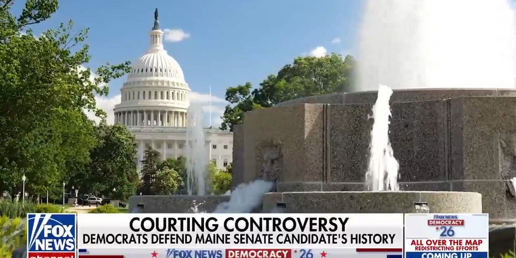 Democrats defend Maine Senate candidate's controversial history