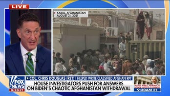 House aide reveals deadly Afghanistan withdrawal 'entirely predictable'