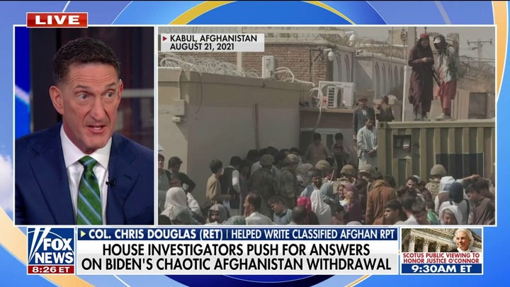 House aide reveals deadly Afghanistan withdrawal 'entirely predictable'