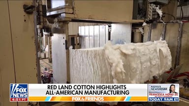 Ainsley Earhardt highlights Red Land Cotton's American manufacturing