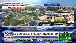 LA residents battle ongoing hazards one year after wildfires