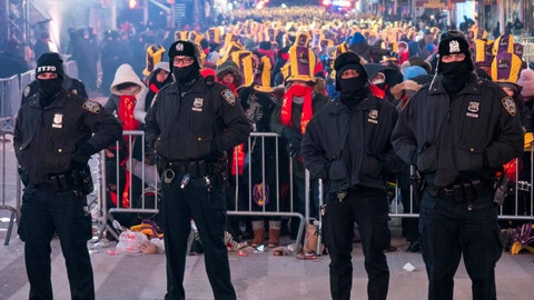 WATCH LIVE: NYPD warns wannabe criminals as security tightens for Ball Drop - Fox News