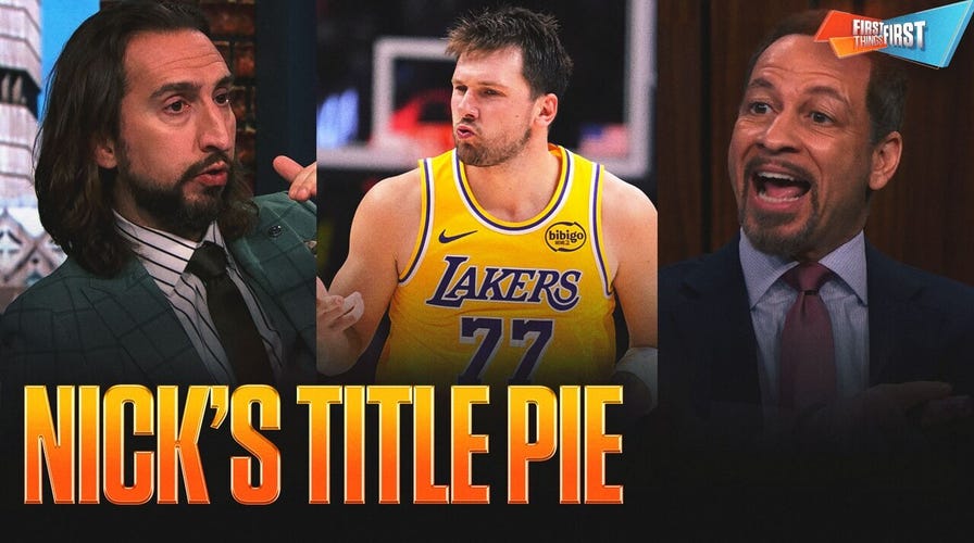 Luka Doncic, Lakers gain  a bully   portion    of NBA Title Pie 👀 OKC, Knicks' slices summation   | First Things First