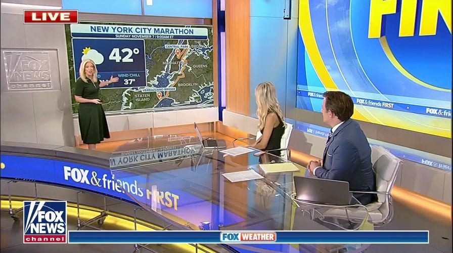 National weather forecast for November 5