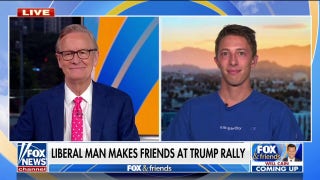 Liberal goes viral making friends at a Trump rally: ‘Start the conversation’ - Fox News